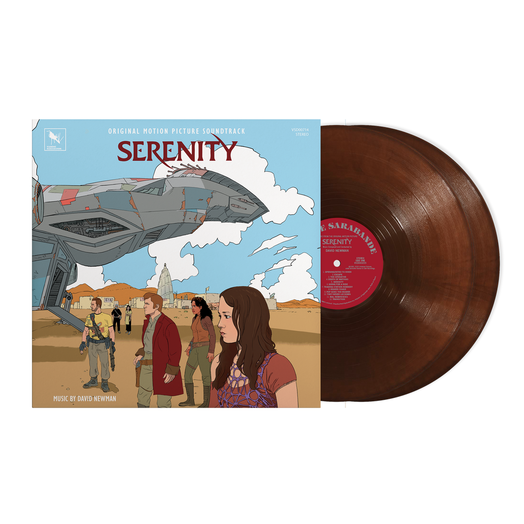 David Newman – Serenity (Deluxe Edition Soundtrack) (Browncoat 2-LP) Limited Edition of 500 Copies