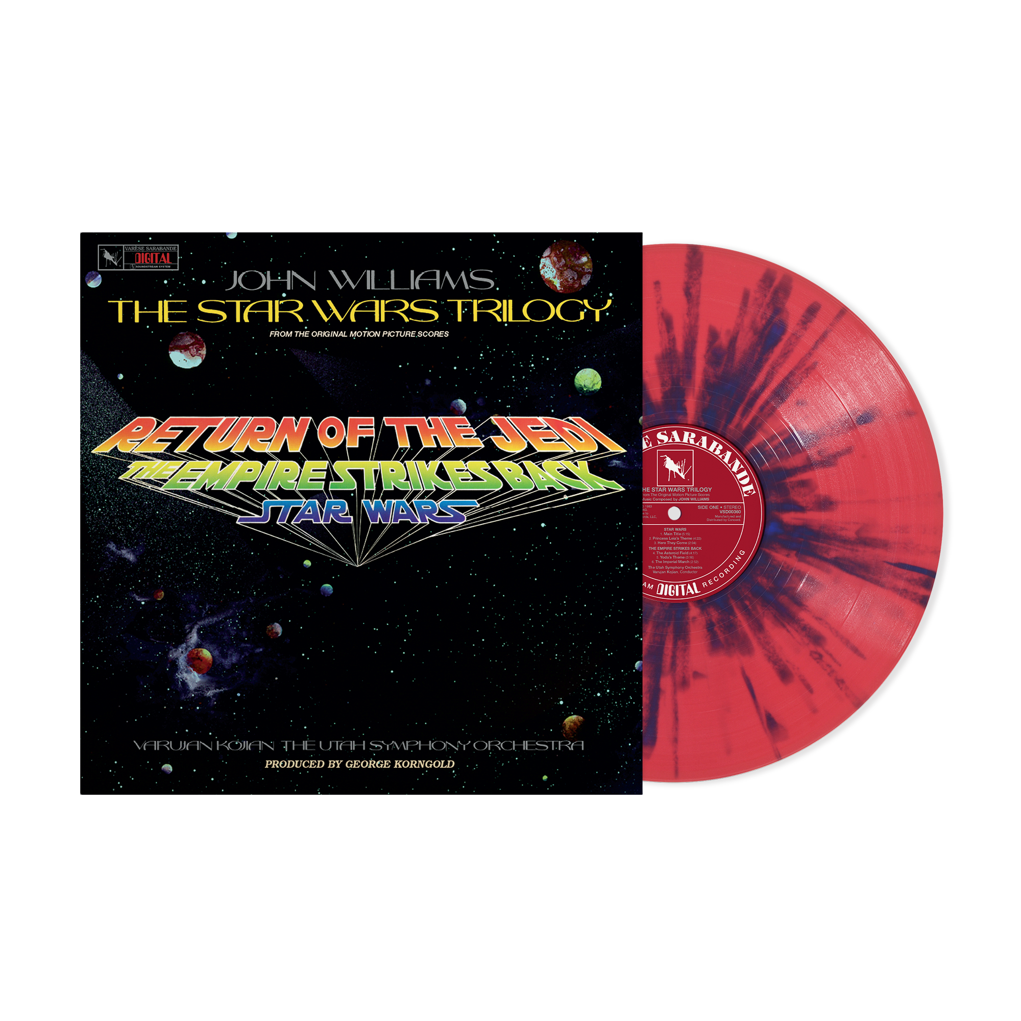 LPレコード　スターウォーズ・クリスマス　レア盤 The Star Wars Trilogy - Twin Sunset Red LP (Limited Edition of 500