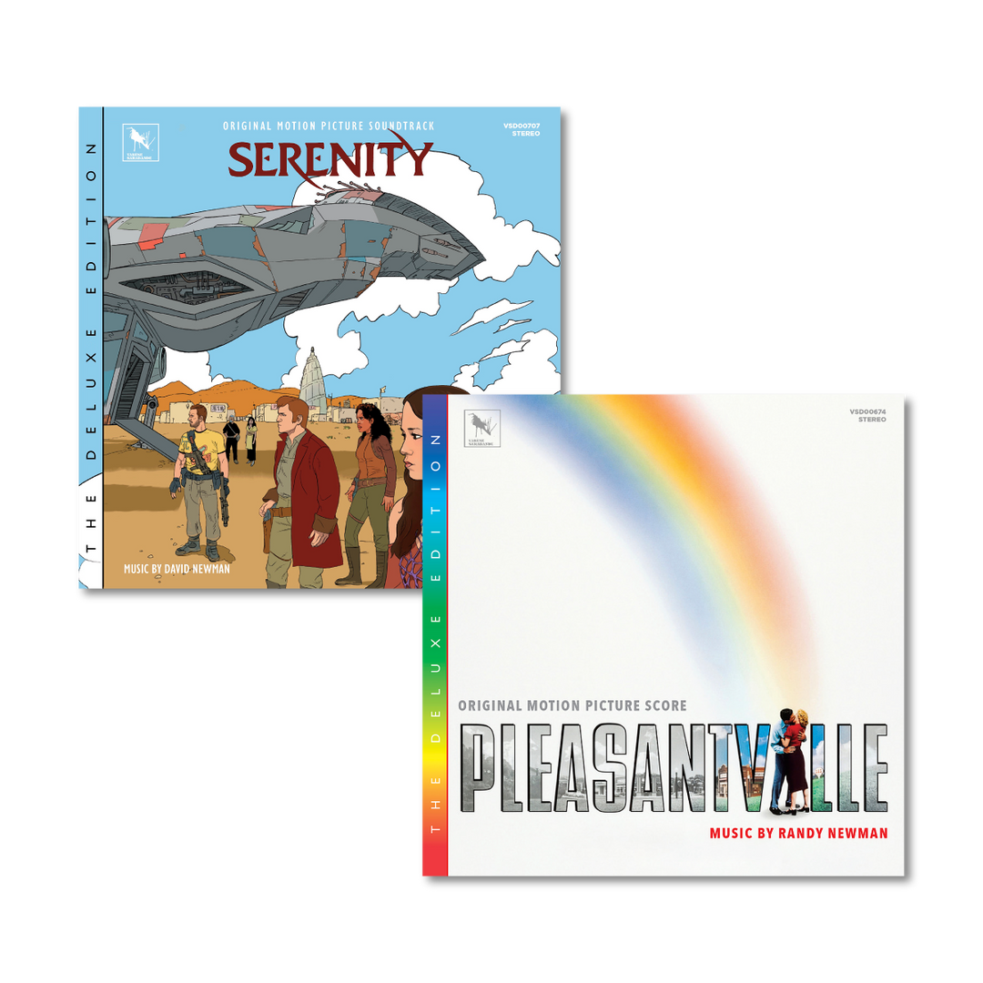 Serenity (Original Motion Picture Soundtrack - Deluxe Edition 2CD) + Pleasantville (Original Motion Picture Score - Deluxe Edition CD) BUNDLE