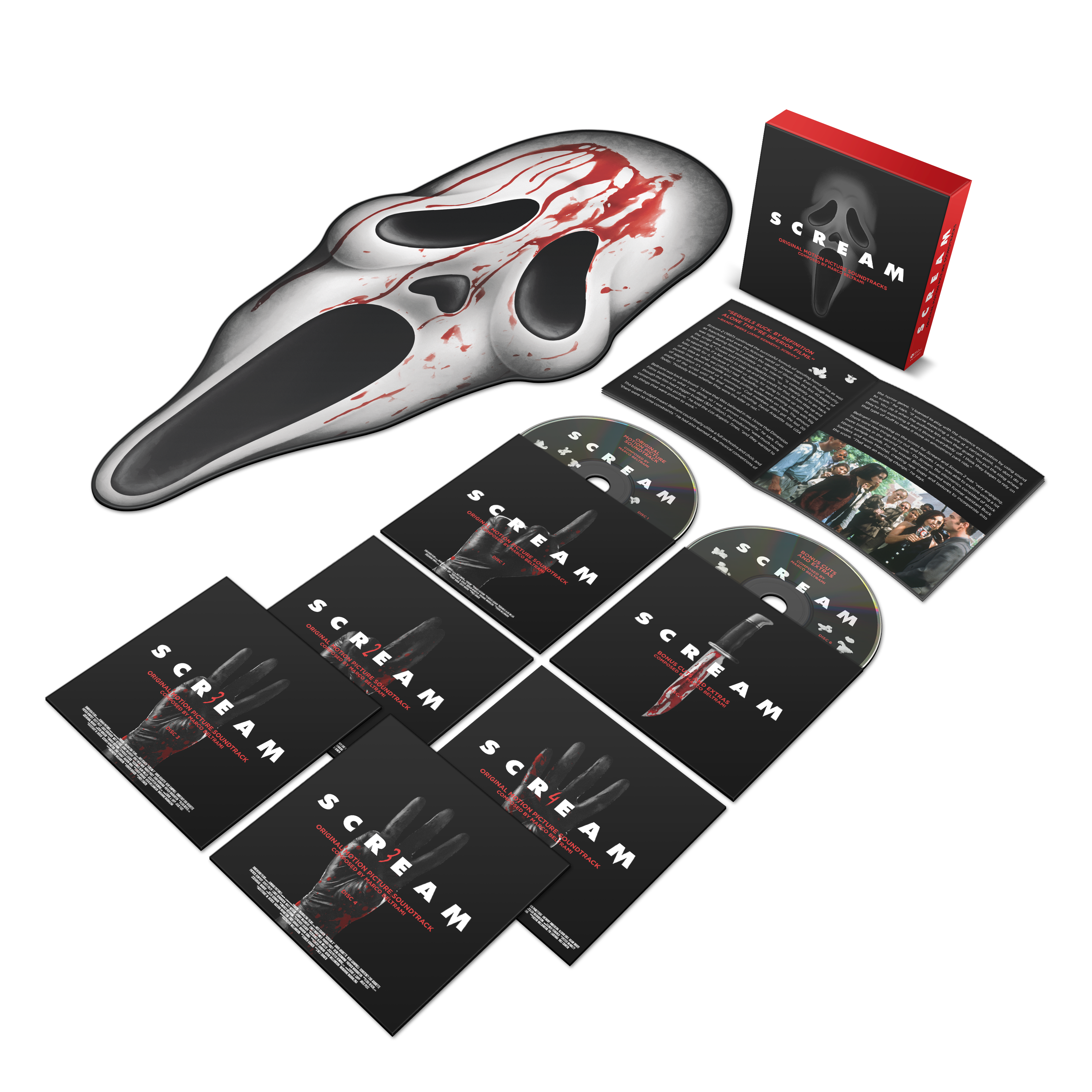 Scream: Original Motion Picture Soundtracks (6-CD Box Set Scream: Original Motion Picture Soundtracks (6-CD Box Set