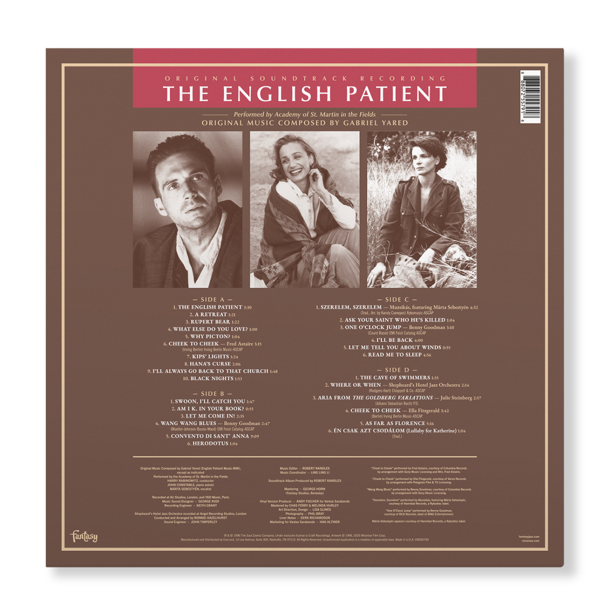 The English Patient 2LP