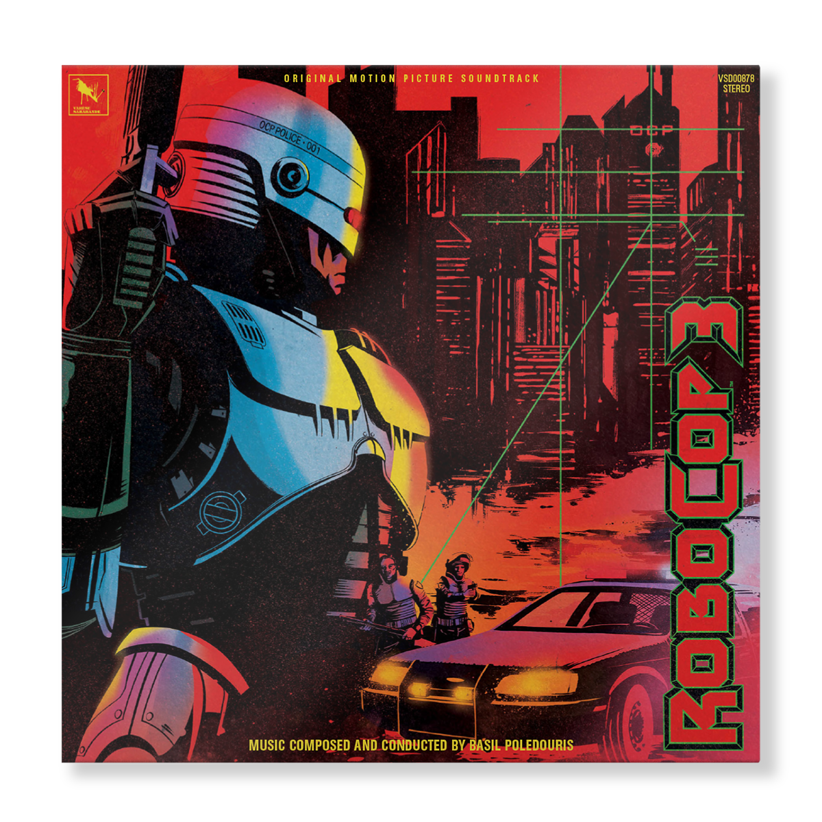 RoboCop 3: The Deluxe Edition (“Delta City” Yellow 2-LP)