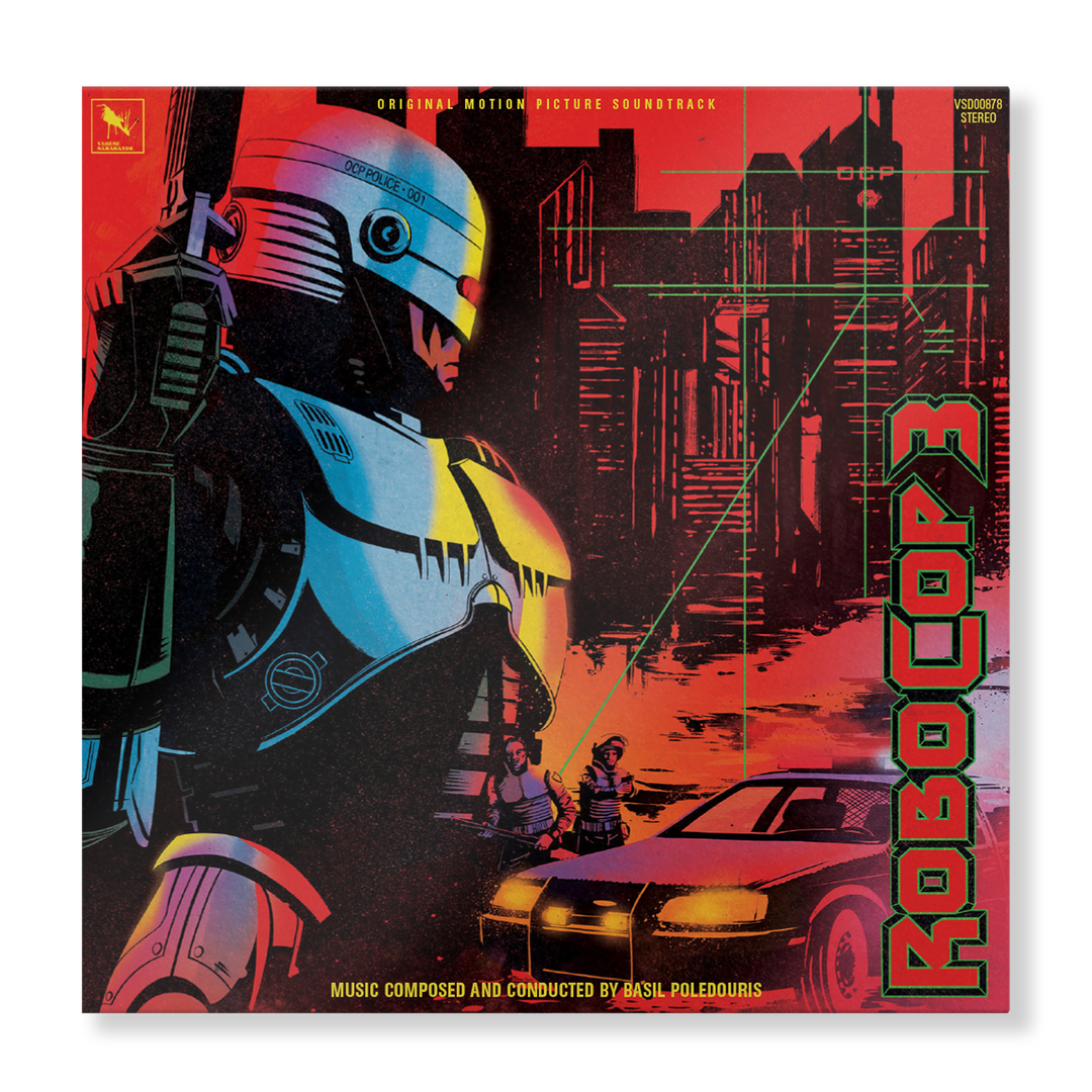 RoboCop 3: The Deluxe Edition (“Delta City” Yellow 2-LP) + RoboCop 3: The Deluxe Edition (Varèse Encore CD) BUNDLE