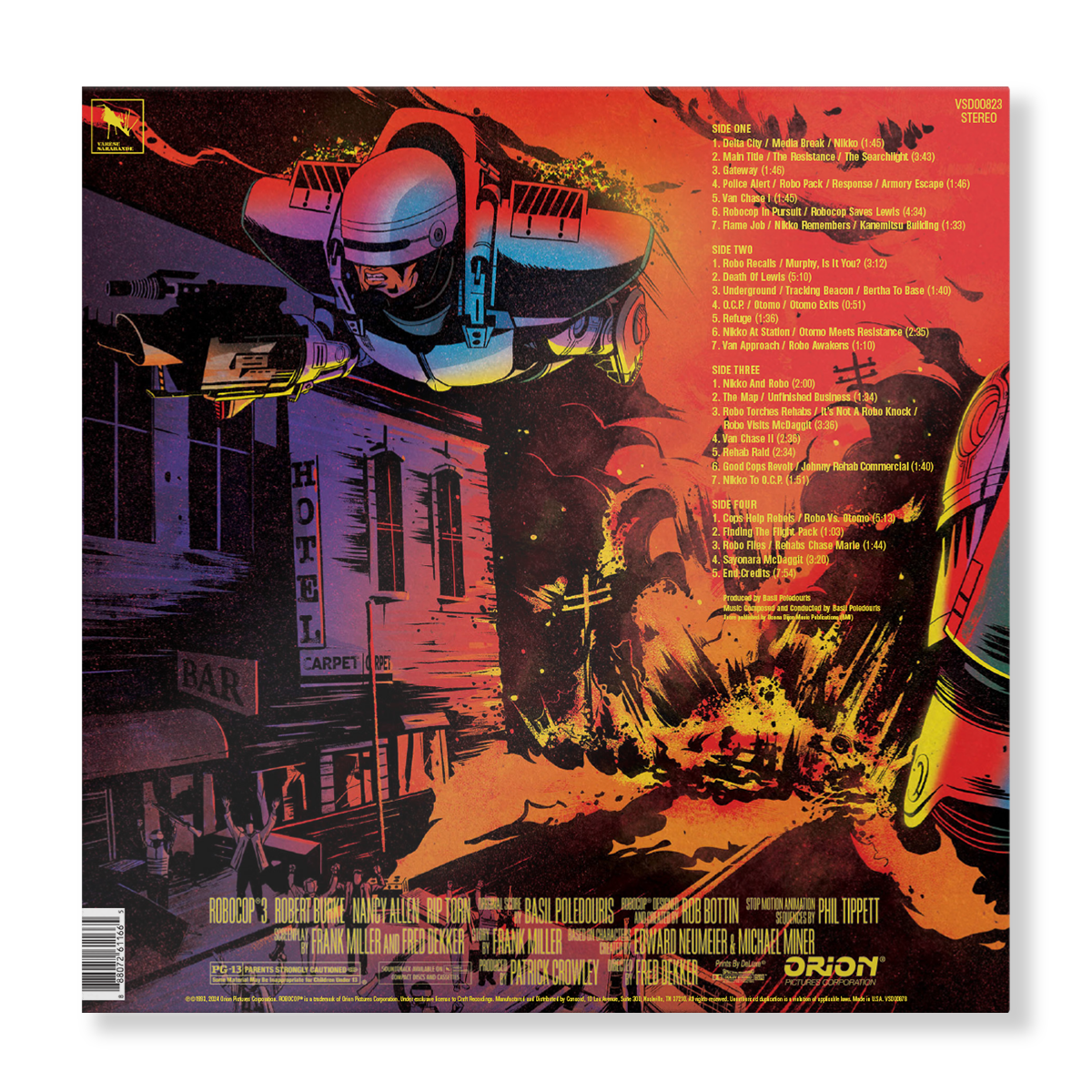 RoboCop 3: The Deluxe Edition (“Delta City” Yellow 2-LP)