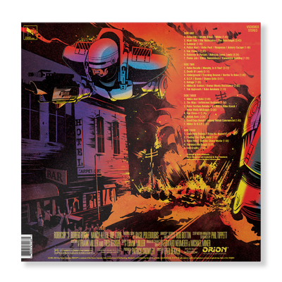 RoboCop 3: The Deluxe Edition (“Delta City” Yellow 2-LP)