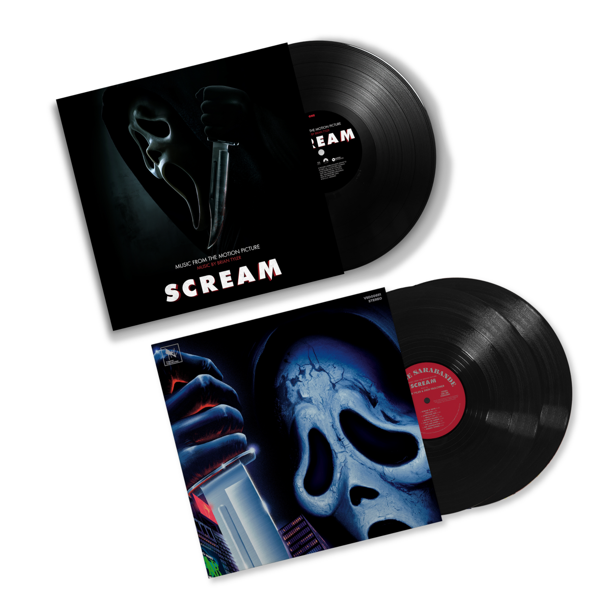 Scream (2022) (Black LP) + Scream VI (Black LP) Bundle