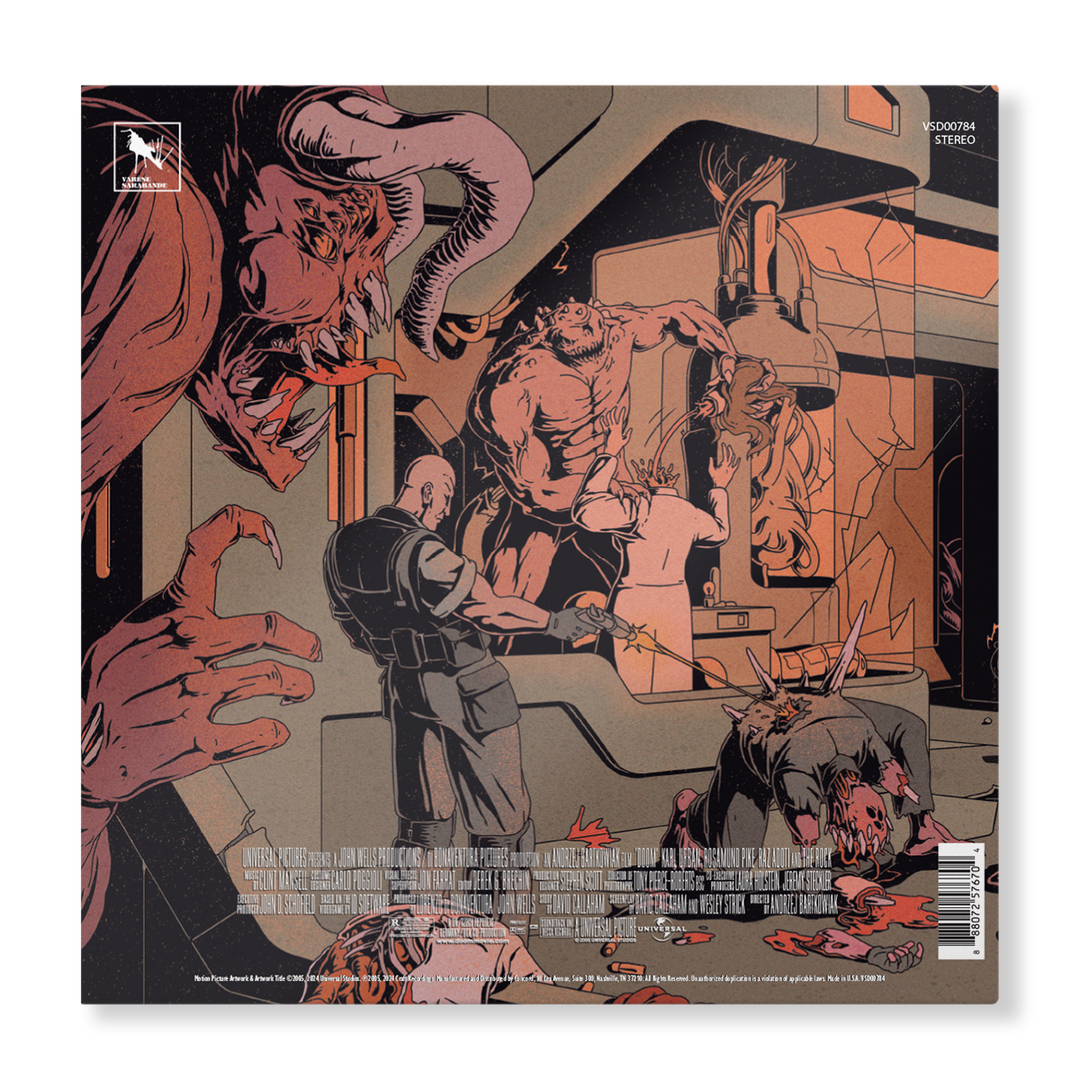 Clint Mansell – Doom (Original Motion Picture Soundtrack - Orange & Green Doomguy Vinyl 2LP)