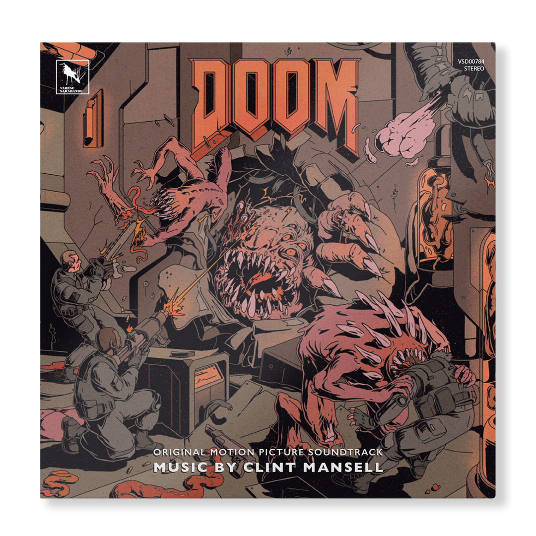 Clint Mansell – Doom (Original Motion Picture Soundtrack - Orange & Green Doomguy Vinyl 2LP)