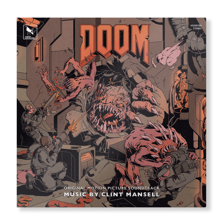 Clint Mansell – Doom (Original Motion Picture Soundtrack - Orange & Green Doomguy Vinyl 2LP)
