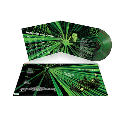 Don Davis – The Matrix 25th Anniversary Edition – Cyber Swirl Green LP + CD Bundle