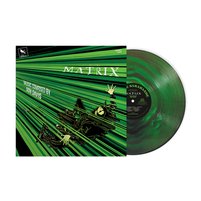 Don Davis – The Matrix 25th Anniversary Edition – Cyber Swirl Green LP + CD Bundle