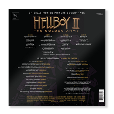 Hellboy II: The Golden Army (Original Motion Picture Soundtrack) - Deluxe Edition 2LP + Deluxe CD