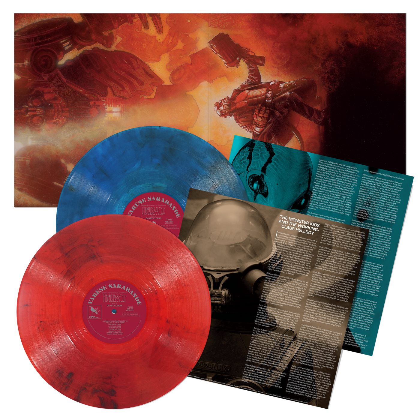 Hellboy II: The Golden Army (Original Motion Picture Soundtrack) - Deluxe Edition 2LP + Deluxe CD