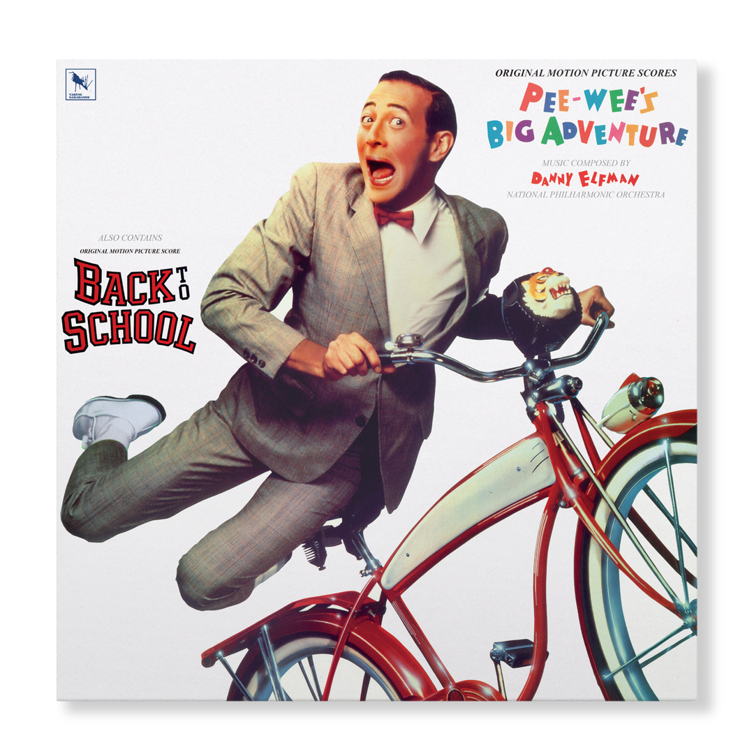 Pee-wee's Big Adventure / Back To School (Rebel Splatter LP) - View 2