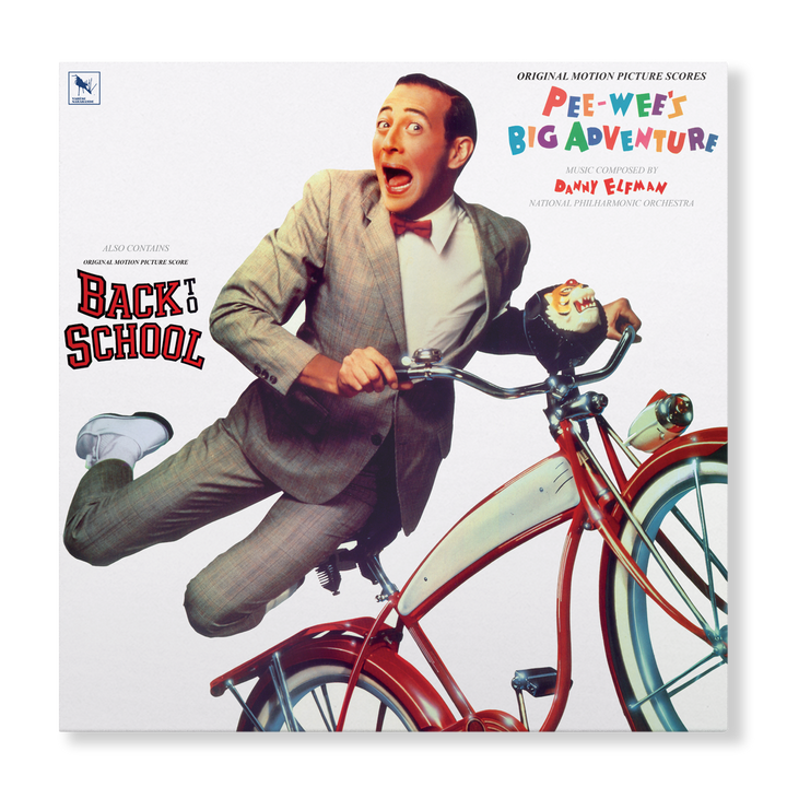 Pee-wee's Big Adventure / Back To School (Rebel Splatter LP) — Image 2 of 3
