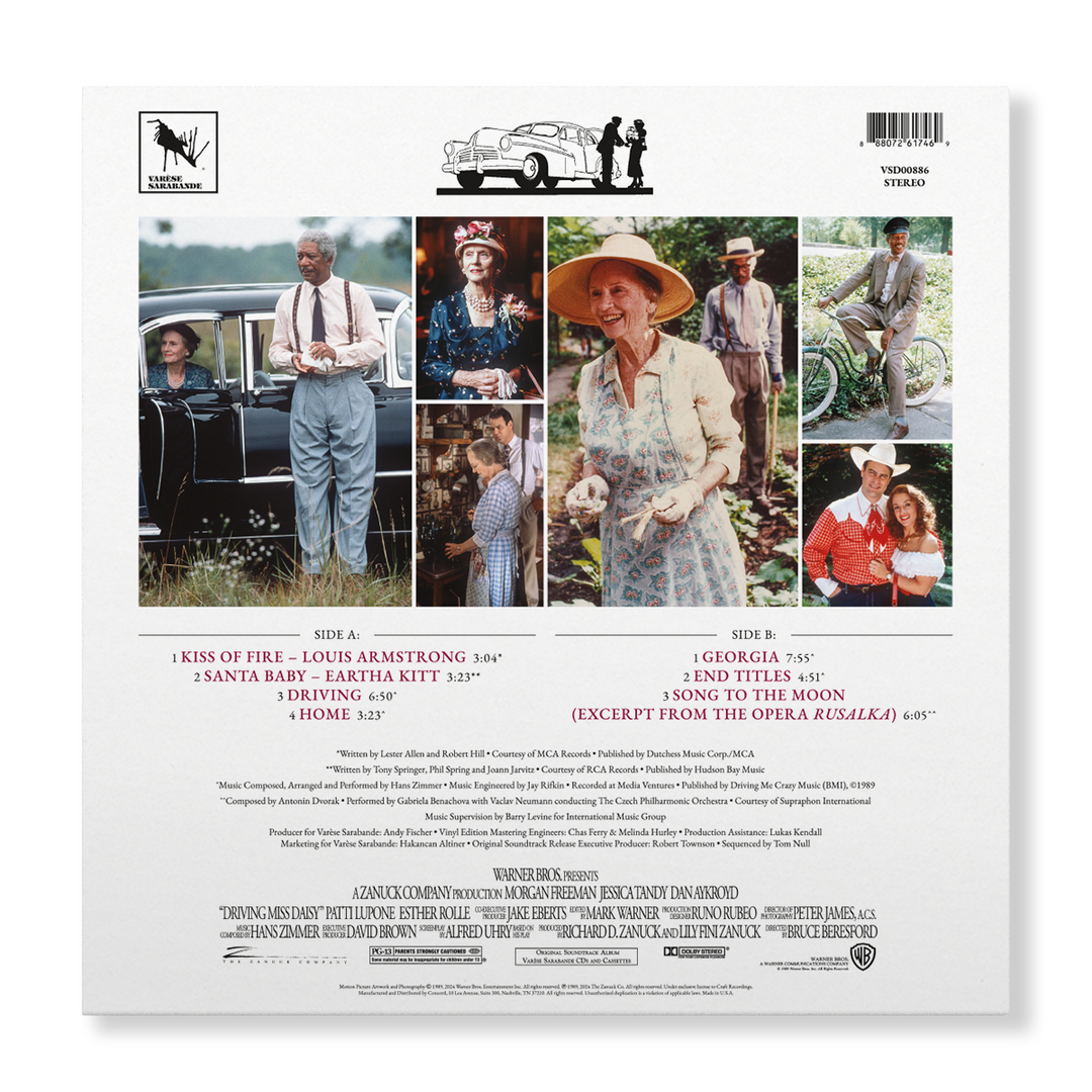 Driving Miss Daisy (Original Motion Picture Soundtrack) Transparent Violet LP