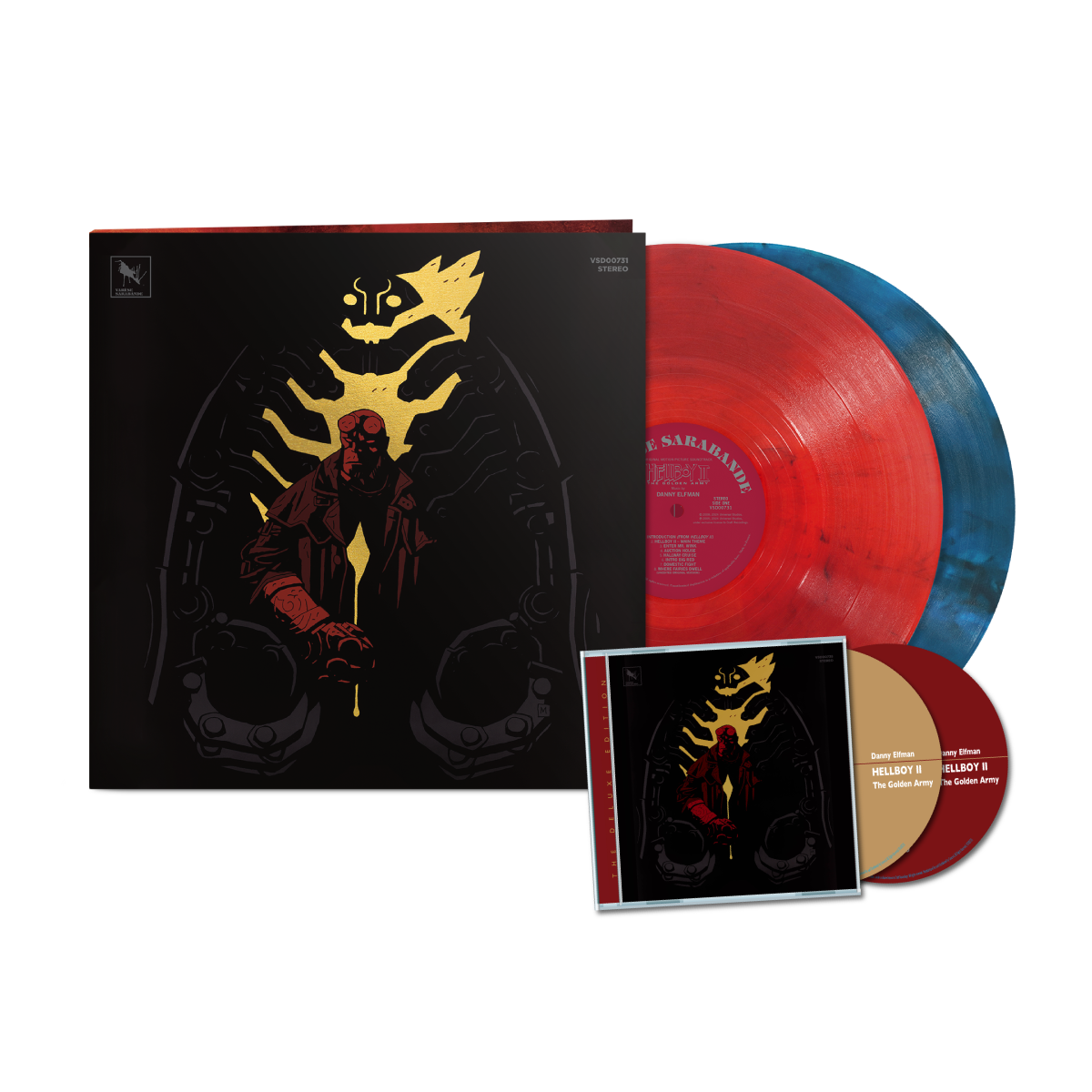 Hellboy II: The Golden Army (Original Motion Picture Soundtrack) - Deluxe Edition 2LP + Deluxe CD