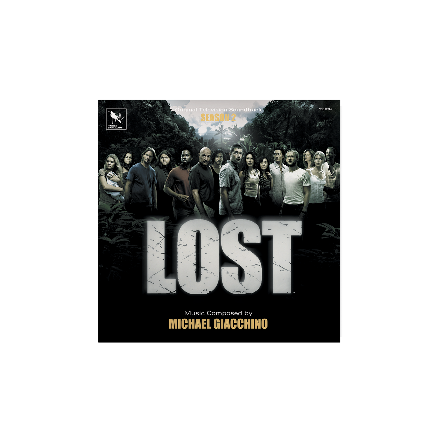 LOST: SEASON TWO (ORIGINAL TELEVISION SOUNDTRACK) BLACK SMOKE 2-LP (Limited Edition of 1,000)