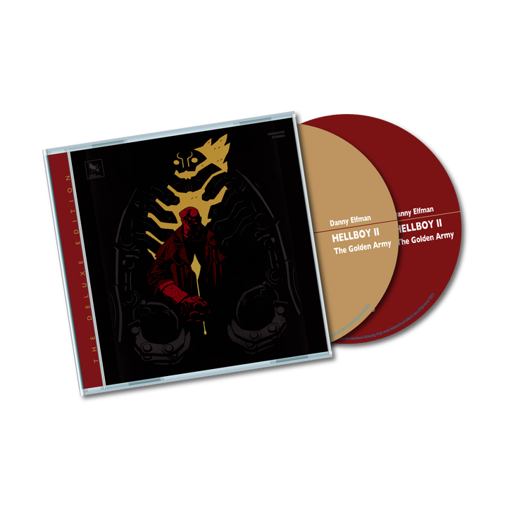 How To Train Your Dragon: The Hidden World (Original Motion Picture Soundtrack - Deluxe Edition CD) + Danny Elfman – Hellboy 2: The Golden Army (Original Motion Picture Score - Deluxe Edition CD) BUNDLE