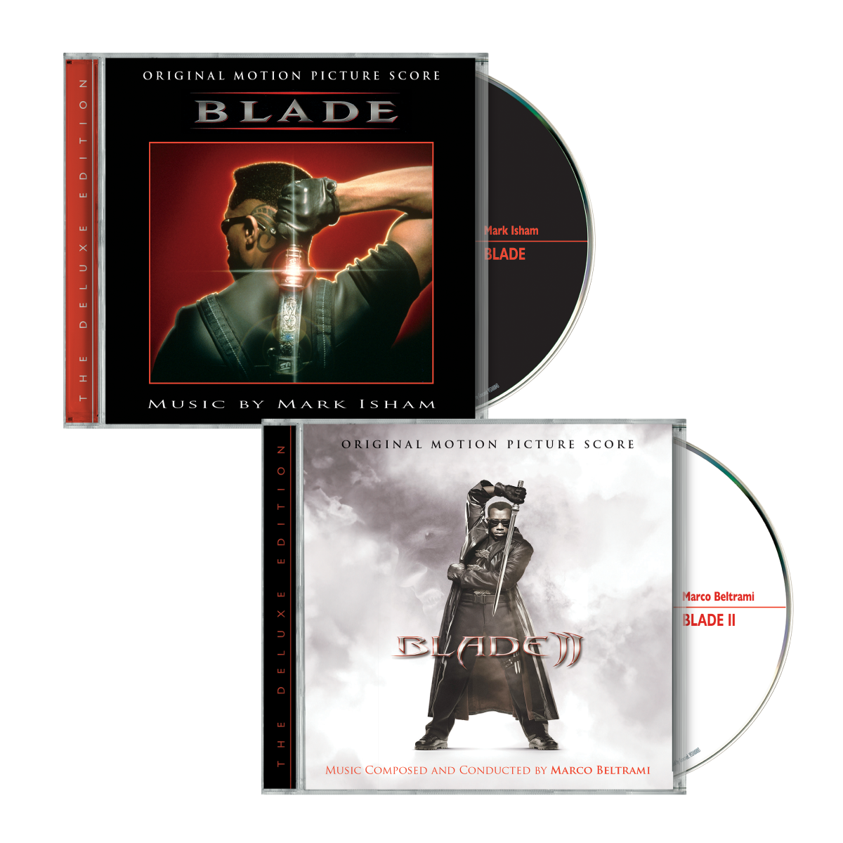 Blade (Original Motion Picture Score - The Deluxe Edition) + Blade II (Original Motion Picture Score - The Deluxe Edition) CD Bundle