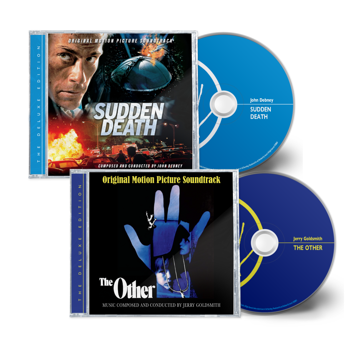 Sudden Death (Original Motion Picture Soundtrack)  + The Other (Original Motion Picture Soundtrack / Deluxe Edition) CD Bundle