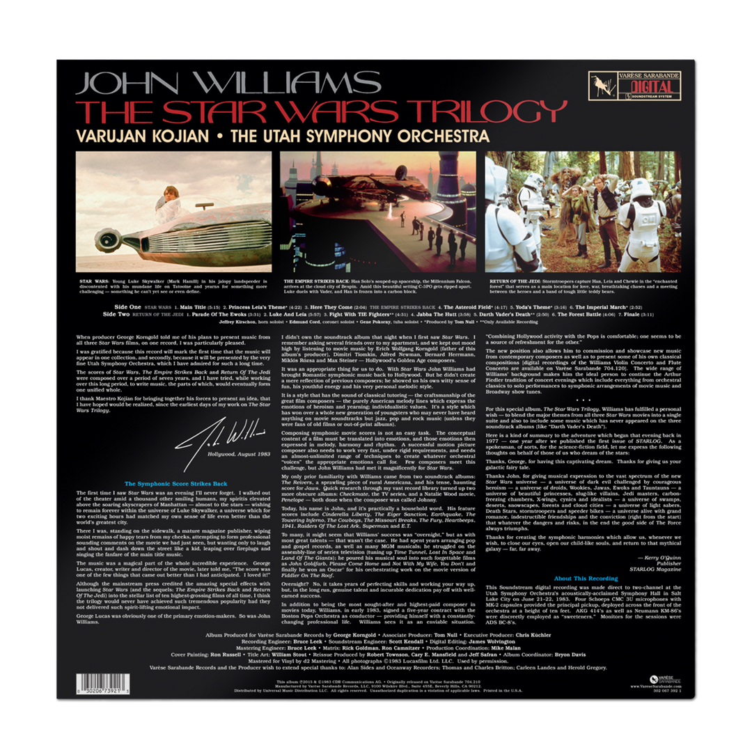 The Star Wars Trilogy - Twin Sunset Red LP (Limited Edition of 500) - View 3