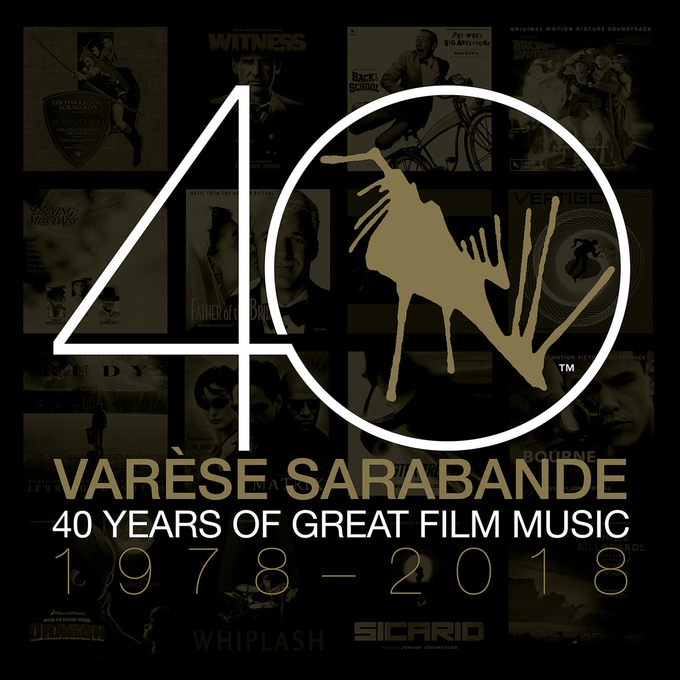 Varèse Sarabande: 40 Years of Great Film Music 1978-2018 (CD)