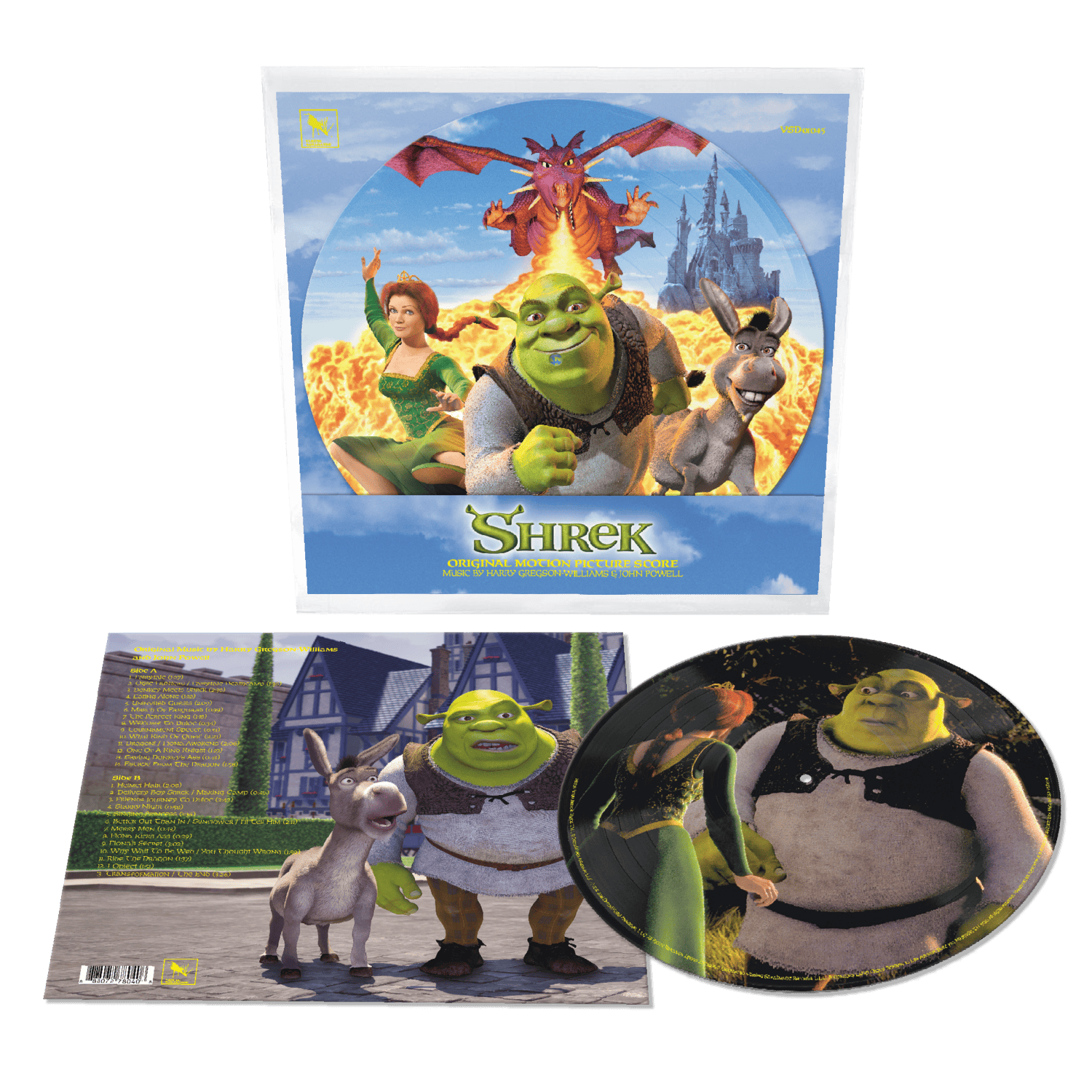 Featured image for “CELEBRATING 25 YEARS OF SHREK WITH NEW COLLECTOR’S EDITION PICTURE DISC”